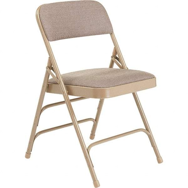 NPS - Folding Chairs Pad Type: Folding Chair w/Fabric Padded Seat Material: Steel - Makers Industrial Supply