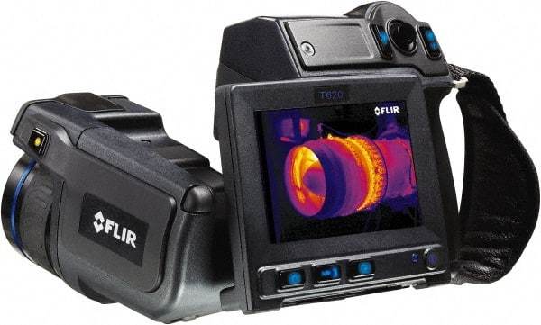 FLIR - -40 to 1,202°F (-40 to 650°C) Thermal Imaging Camera - 4.3" Color LCD Display, 1000 Image Storage Capacity, 640 x 480 Resolution - Makers Industrial Supply