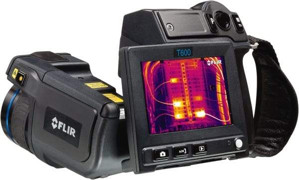 FLIR - -40 to 1,202°F (-40 to 650°C) Thermal Imaging Camera - 4.3" Color LCD Display, 1000 Image Storage Capacity, 480 x 360 Resolution - Makers Industrial Supply