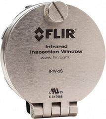 FLIR - 50mm (1.97\x94) Diam, Infrared Viewing Window - 2mm (0.08") Thickness, Use with Thermal Imagers - Makers Industrial Supply