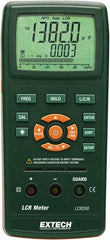 Extech - LCR200, Digital Passive Component LCR Multimeter - 200 mOhm, Measures Capacitance, Resistance - Makers Industrial Supply