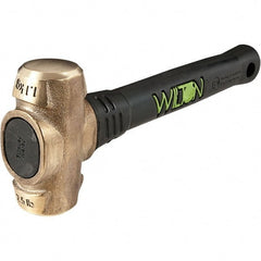 Wilton - Non-Sparking Hammers Tool Type: Brass Hammer Head Material: Brass - Makers Industrial Supply