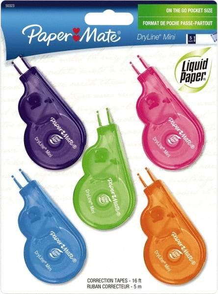 Paper Mate Liquid Paper - 5mm x 5 m Correction Tape - Makers Industrial Supply