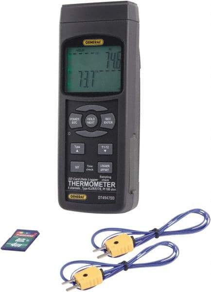 General - Temperature Recorders Type: Temperature Recorder Recording Time: 1 Selectable Data Sampling Rate: 1 Second To 1 Hour - Makers Industrial Supply