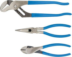 Channellock - 3 Piece Plier Set - Comes in Display Card - Makers Industrial Supply