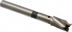 Cleveland - 21/32" Diam, 1/2" Shank, Diam, 3 Flutes, Straight Shank, Interchangeable Pilot Counterbore - Makers Industrial Supply