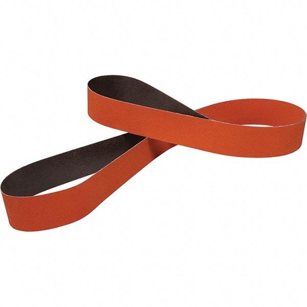 3M - 3" Wide x 10-11/16" OAL, 60 Grit, Ceramic Abrasive Belt - Ceramic, Coated, Cloth Backing, Series 777F - Makers Industrial Supply