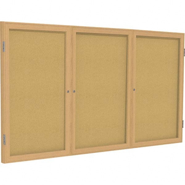 Ghent - Cork Bulletin Boards Style: Enclosed Cork Bulletin Boards Color: Natural Cork - Makers Industrial Supply