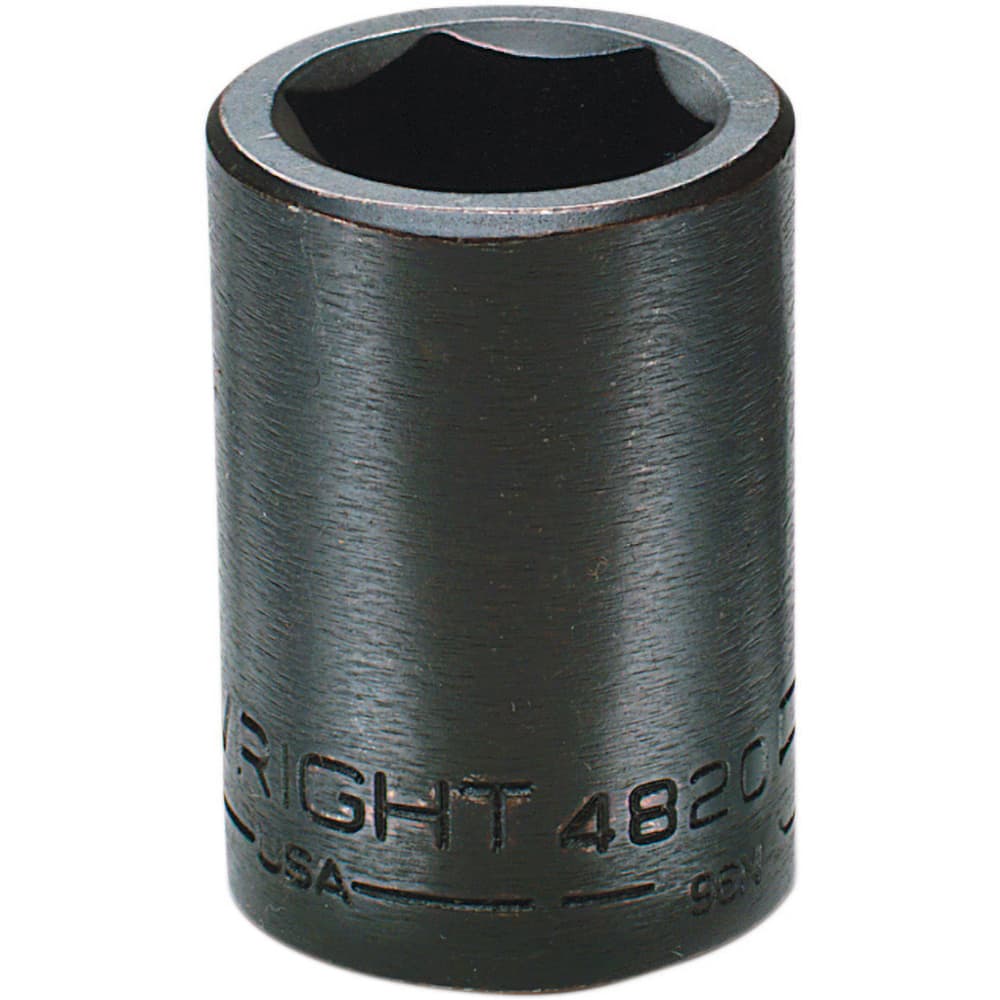 Wright Tool & Forge - Impact Sockets; Drive Size: 1/2 ; Size (Inch): 11/16 ; Type: Standard ; Style: Impact Socket ; Style: Impact Socket ; Style: Impact Socket - Exact Industrial Supply