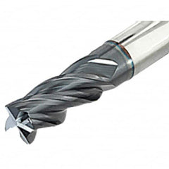 Iscar - 6mm, 4 Flute, Single End, Solid Carbide, 0.2mm Corner Radius End Mill - 61mm OAL, Right Hand Flute, 12mm LOC, Right Hand Cut, 25mm Extended Reach - Makers Industrial Supply