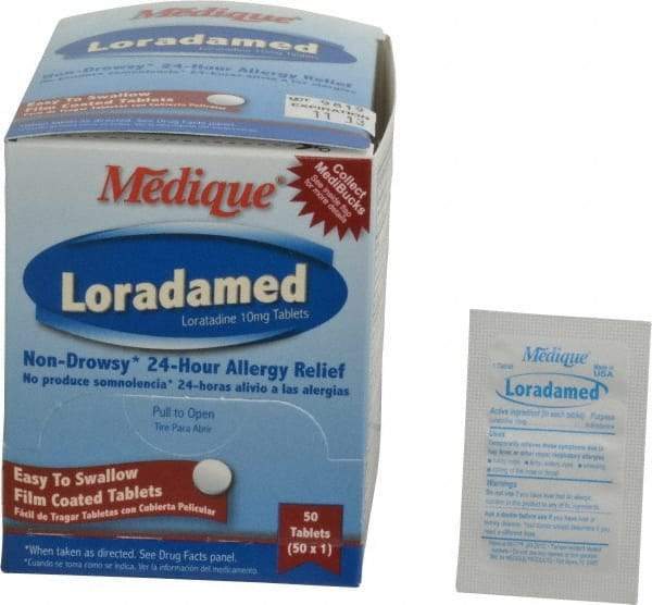 Medique - Loradamed Tablets - Cold & Allergy Relief - Makers Industrial Supply