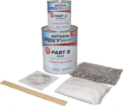 Rust-Oleum - 30 oz/90 oz Can Gloss Tan Gloss Floor Coating - <100 g/L VOC Content - Makers Industrial Supply