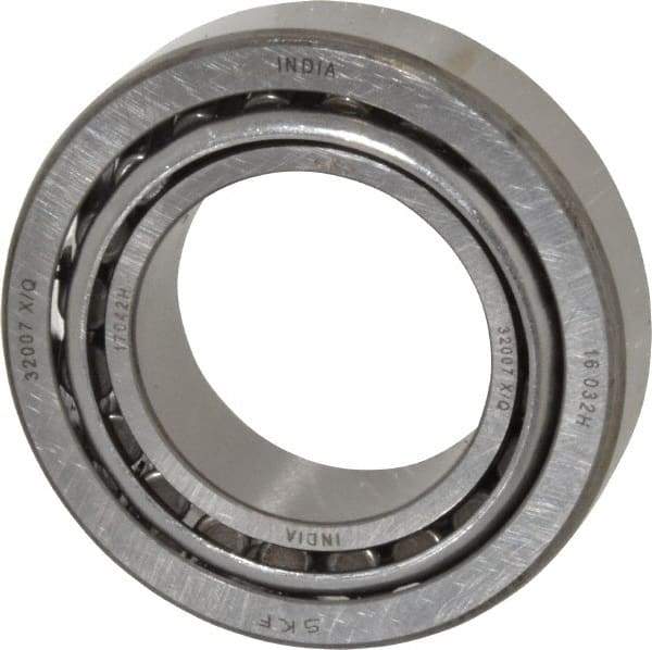 SKF - 35mm Bore Diam, 62mm OD, 18mm Wide, Tapered Roller Bearing - 42,900 N Dynamic Load Capacity, 54,000 N Static Load Capacity - Makers Industrial Supply