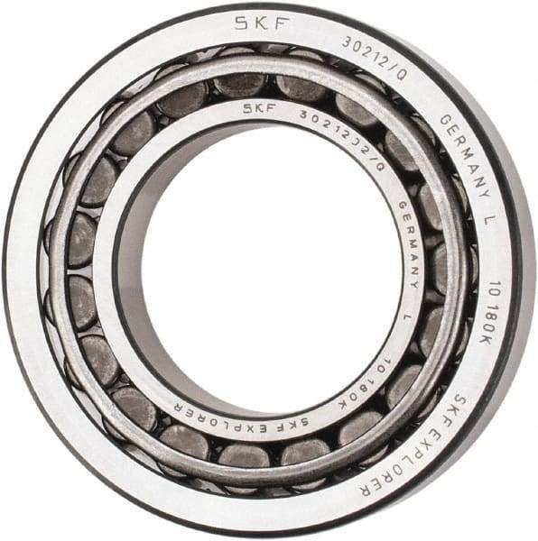 SKF - 60mm Bore Diam, 110mm OD, 23.75mm Wide, Tapered Roller Bearing - 99,000 N Dynamic Load Capacity, 114,000 N Static Load Capacity - Makers Industrial Supply