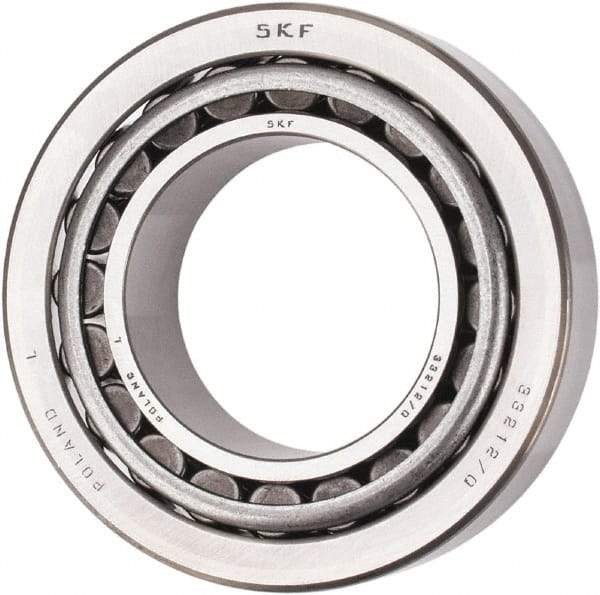 SKF - 60mm Bore Diam, 110mm OD, 38mm Wide, Tapered Roller Bearing - 168,000 N Dynamic Load Capacity, 236,000 N Static Load Capacity - Makers Industrial Supply