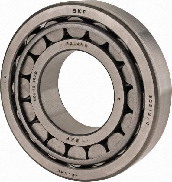 SKF - 65mm Bore Diam, 140mm OD, 36mm Wide, Tapered Roller Bearing - 194,000 N Dynamic Load Capacity, 228,000 N Static Load Capacity - Makers Industrial Supply