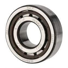 SKF - 20mm Bore Diam, 47mm Outside Diam, 14mm Wide Cylindrical Roller Bearing - 25,100 N Dynamic Capacity, 25,200 Lbs. Static Capacity - Makers Industrial Supply