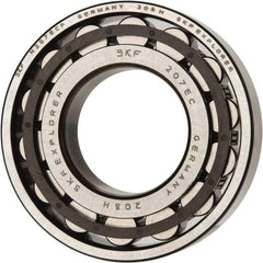 SKF - 35mm Bore Diam, 72mm Outside Diam, 17mm Wide Cylindrical Roller Bearing - 48,400 N Dynamic Capacity, 48,000 Lbs. Static Capacity - Makers Industrial Supply