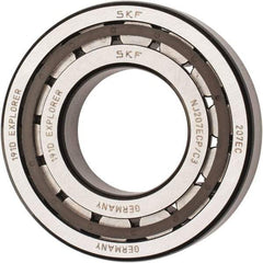 SKF - 35mm Bore Diam, 72mm Outside Diam, 17mm Wide Cylindrical Roller Bearing - 48,400 N Dynamic Capacity, 48,000 Lbs. Static Capacity - Makers Industrial Supply