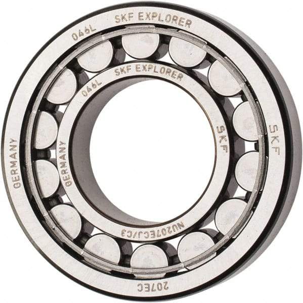 SKF - 35mm Bore Diam, 72mm Outside Diam, 17mm Wide Cylindrical Roller Bearing - 48,400 N Dynamic Capacity, 48,000 Lbs. Static Capacity - Makers Industrial Supply