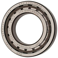 SKF - 50mm Bore Diam, 90mm Outside Diam, 20mm Wide Cylindrical Roller Bearing - 64,400 N Dynamic Capacity, 69,500 Lbs. Static Capacity - Makers Industrial Supply