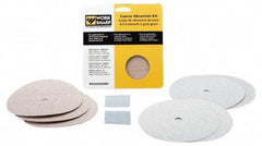 Work Sharp - 6 Inch Outside Diameter 9 Piece Abrasives Kit - P80, P120, P220, P400 Grit, Work Sharp 2000 and 3000 Machine Compatible - Makers Industrial Supply