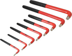 Wiha - 8 Piece Insulated L-Key Hex Key Set - Hex Range 1/8 to 1/2" - Makers Industrial Supply