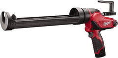 Milwaukee Tool - 1 Qt Half Barrel Battery Caulk/Adhesive Applicator - Use with Quart Pack Material - Makers Industrial Supply