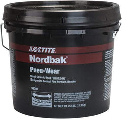 Loctite - 3 Lb Pail Two Part Epoxy - 30 min Working Time, 795 psi Shear Strength, Series Pneu-Wear - Makers Industrial Supply