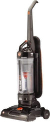 Hoover - Single Motor Bagless Lightweight Upright Vacuum Cleaner - 13-1/2" Cleaning Width, 12" Amps, Comfort Hand Grip, Black & Orange - Makers Industrial Supply