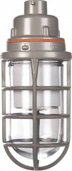 Hubbell Killark - 120 to 277 VAC, 13 Watt, LED Hazardous Location Light Fixture - Corrosion, Dirt, Dust, Heat, Moisture & Vibration Resistant, Aluminum Housing - Makers Industrial Supply