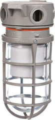 Hubbell Killark - 120 to 277 VAC, 13 Watt, LED Hazardous Location Light Fixture - Corrosion, Dirt, Dust, Heat, Moisture & Vibration Resistant, Aluminum Housing - Makers Industrial Supply