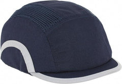 PRO-SAFE - Bump Cap - Adjustable, Vented, Navy Blue - Makers Industrial Supply