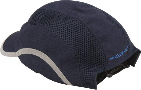 PRO-SAFE - Bump Cap - Adjustable, Vented, Navy Blue - Makers Industrial Supply