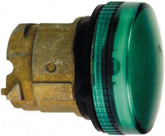 Schneider Electric - Green Lens Pilot Light - Round Lens, Shock Resistant, Vibration Resistant, Water Resistant - Makers Industrial Supply