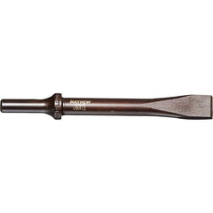 Mayhew - 1" Head Width, 8" OAL, Cold Chisel - Round Drive, Round Shank, Steel - Makers Industrial Supply