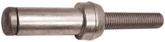 Marson - Button Head Steel Structural Blind Rivet - Steel Mandrel, 0.595" to 0.656" Grip, 0.38" Head Diam, 0.277" to 0.292" Hole Diam, 1/4" Body Diam - Makers Industrial Supply