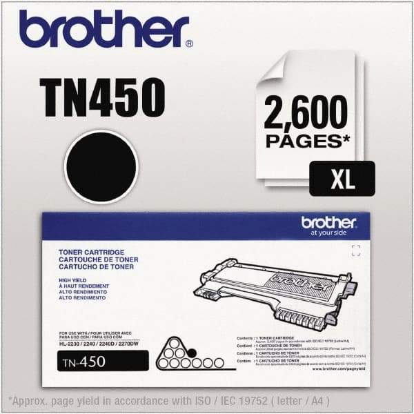 Brother - Black Toner Cartridge - Use with Brother DCP-7055, 7055W, 7060D, 7065DN, HL-2220, 2230, 2240, 2240D, 2270DW, 2275DW, 2280DW, intelliFAX-2840, 2940, MFC-7240, 7360N, 7365DN, 7460DN, 7860DW - Makers Industrial Supply