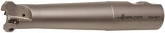 Walter - 31.75mm Cut Diam, 0.1181mm Max Depth of Cut, 1-1/4" Shank Diam, 7" OAL, Indexable Chamfer & Angle End Mill - ODM. 0504.., ODH. 0504.. Insert Style, Weldon Shank - Makers Industrial Supply