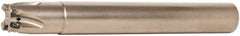 Walter - 1" Cut Diam, 8mm Max Depth of Cut, 1" Shank Diam, 8" OAL, Indexable Square Shoulder End Mill - AD.T 0803.. Inserts, Cylindrical Shank, 90° Lead Angle - Makers Industrial Supply