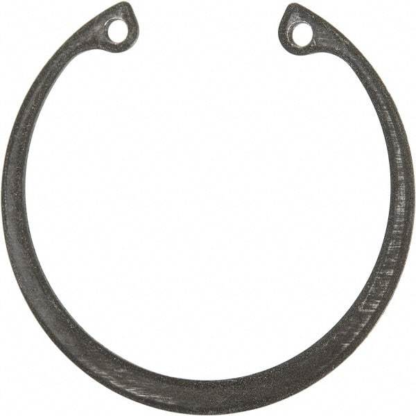 Rotor Clip - 0.05" Thick, Phosphate Finish, Steel Snap Internal Retaining Ring - 0.056" Groove Width, 0.047" Groove Depth, 1.594" Groove Diam, Grade 1060-1090 - Makers Industrial Supply