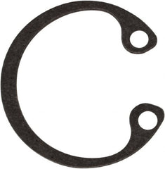 Rotor Clip - 0.015" Thick, Phosphate Finish, Steel Snap Internal Retaining Ring - 0.02" Groove Width, 0.009" Groove Depth, 0.33" Groove Diam, Grade 1060-1090 - Makers Industrial Supply