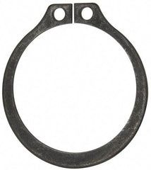 Rotor Clip - 1-13/32" Groove Diam, 1-1/2" Shaft Diam, Phosphate Steel, Snap External Retaining Rings - 0.056" Groove Width, 0.047" Groove Depth, 0.05" Ring Thickness, Grade 1060-1090 - Makers Industrial Supply