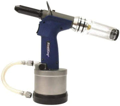 RivetKing - 5/32" Capacity, Air Riveter - 1mm Long Stroke, 20" Inlet - Makers Industrial Supply