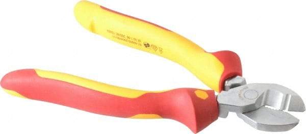 Wiha - 8" OAL, 20mm Capacity, Cable Cutter - Cushion Handle - Makers Industrial Supply