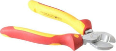 Wiha - 8" OAL, 20mm Capacity, Cable Cutter - Cushion Handle - Makers Industrial Supply