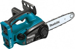 Makita - 36 Volt, 1650 Ft/min, Battery Powered Chainsaw - 12" Guide Bar Length, 3/8" Chain Pitch - Makers Industrial Supply