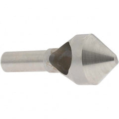 Value Collection - 1-1/8" Head Diam, 1/2" Shank Diam, 0 Flute 82° High Speed Steel Countersink - Makers Industrial Supply