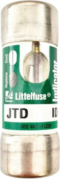 Littelfuse - 300 VDC, 600 VAC, 40 Amp, Time Delay General Purpose Fuse - 2-3/8" OAL, 20 at DC, 200/300 at AC kA Rating, 1-1/16" Diam - Makers Industrial Supply