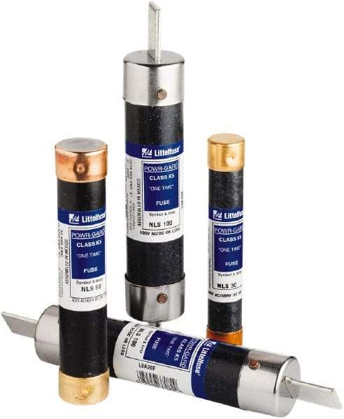 Value Collection - 250 VAC/VDC, 6 Amp, General Purpose Fuse - 2" OAL, 50 at AC (RMS) kA Rating, 9/16" Diam - Makers Industrial Supply